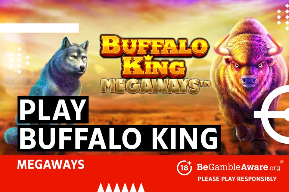 Play Buffalo King Megaways. 18+ BeGambleAware.org Please play responsibly.