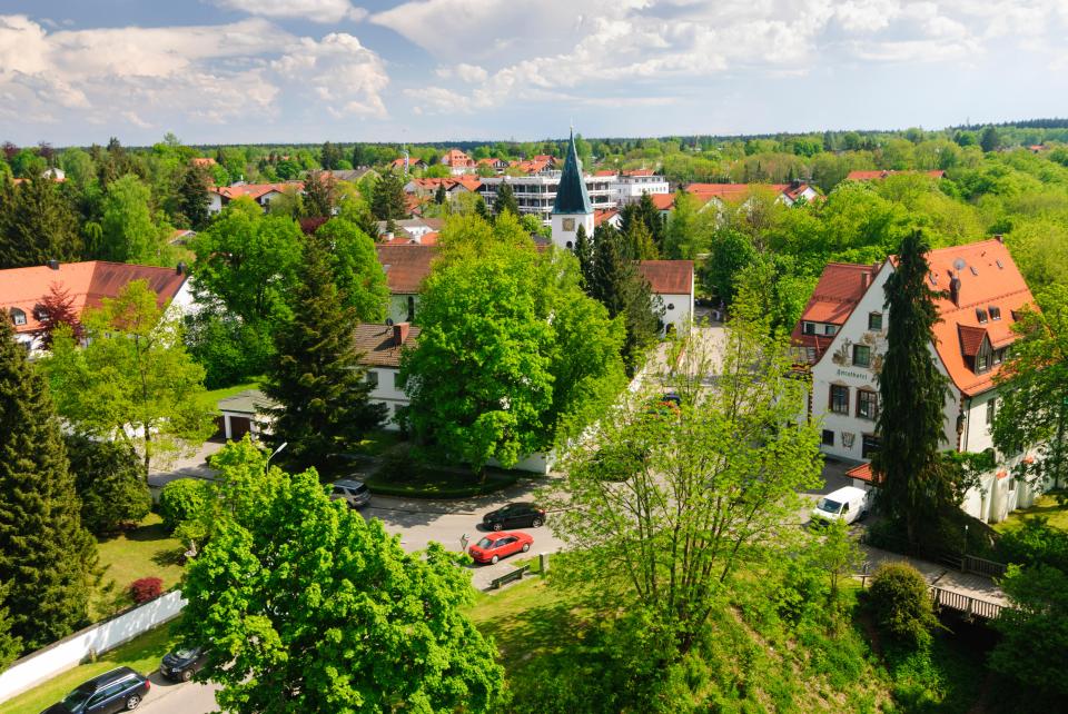 Grünwald has 11,000 residents including several Bayern Munich stars