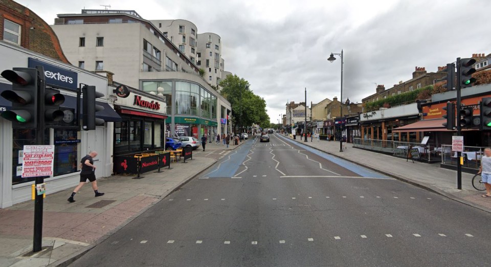 Cops have launched an investigation after two men were stabbed in a homophobic attack on Clapham High Street