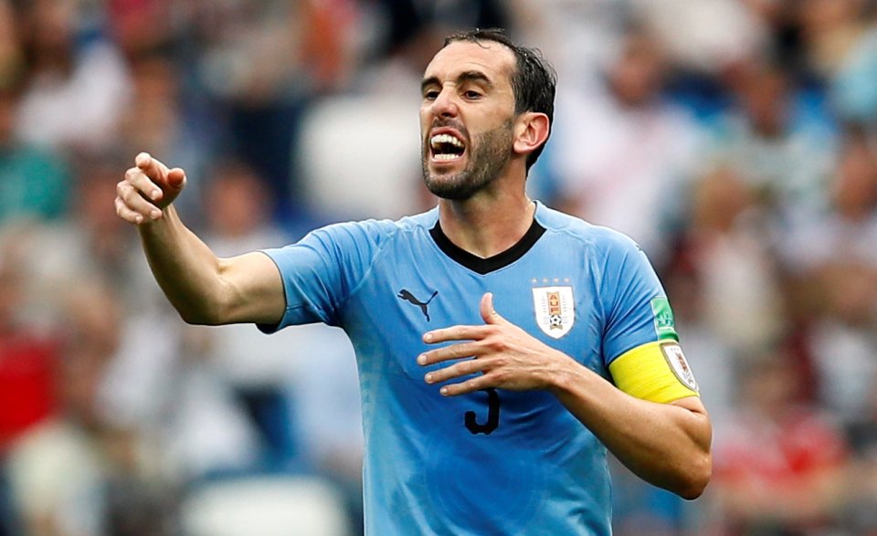 Godin is capped 161 times for Uruguay