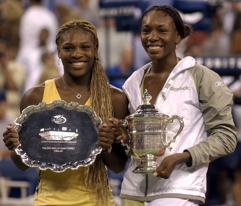 Venus beat Serena to win her second US Open title in 2001