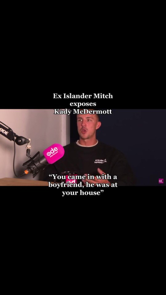 Mitch slammed Kady for calling him and Ella Barnes fake