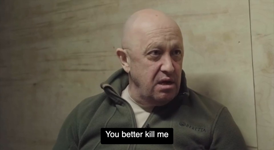 The recently emerged video of Yevgeny Prigozhin’ predicting his own death