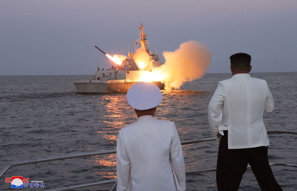 Kim oversaw the test of strategic cruise missiles state media said on Monday