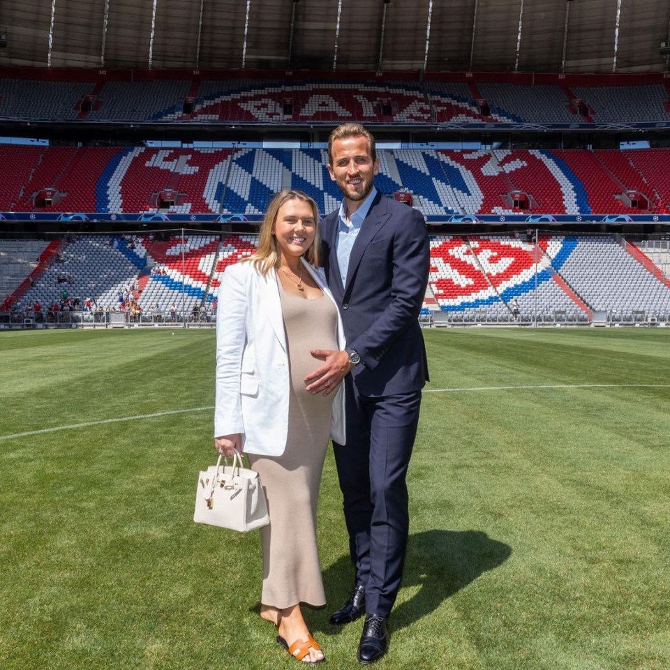 Harry Kane and Kate had recently moved to Munich with their family