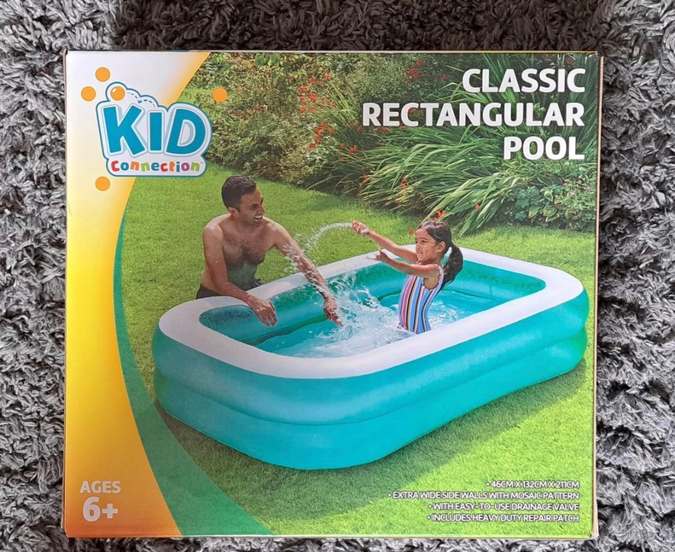 The paddling pool is currently flying off of shelves