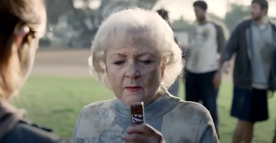 And the 'You're not you when you're hungry' campaign, starring Betty White originally, really put Snickers on the map