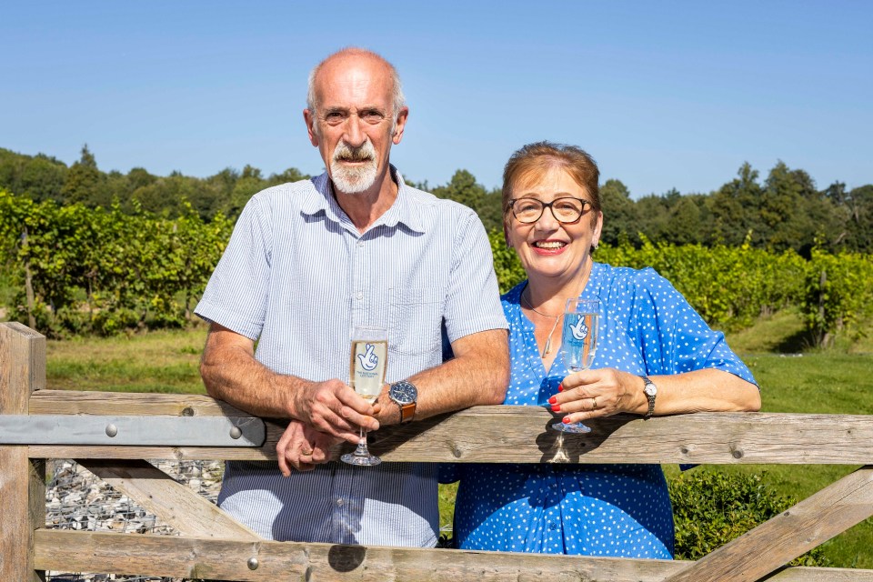 Doris tried her luck after seeing two money spiders.