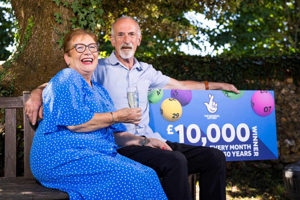 They scooped £10,000 every month for the next 30 years