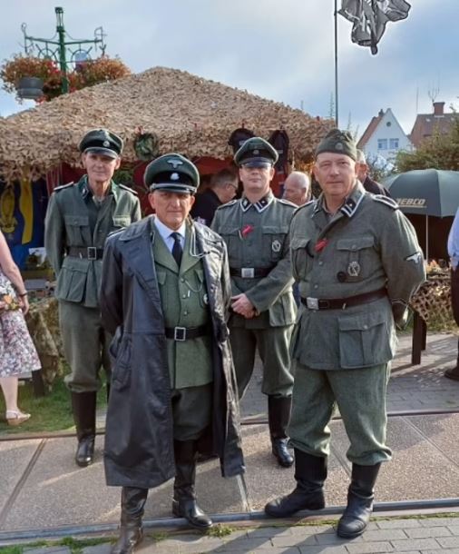 The men say they were from re-enactors The Eastern Front Living History Group