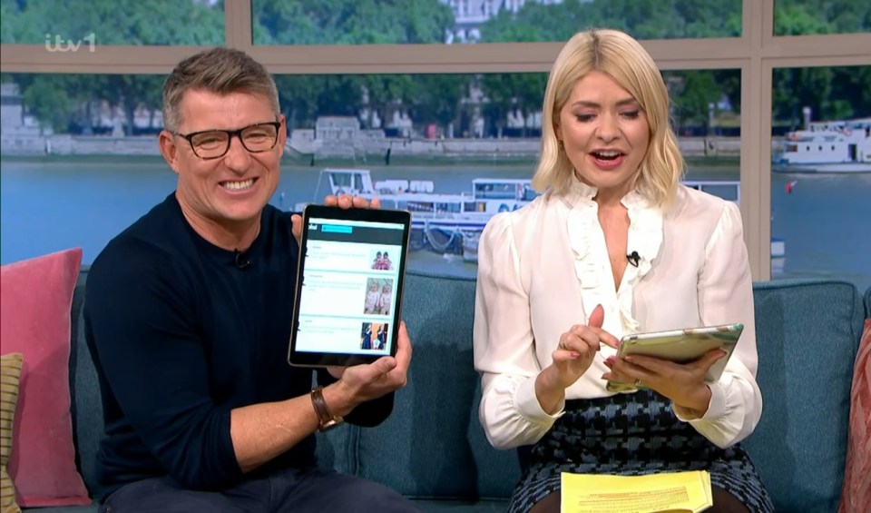 Ben was a hit with viewers this week alongside Holly Willoughby