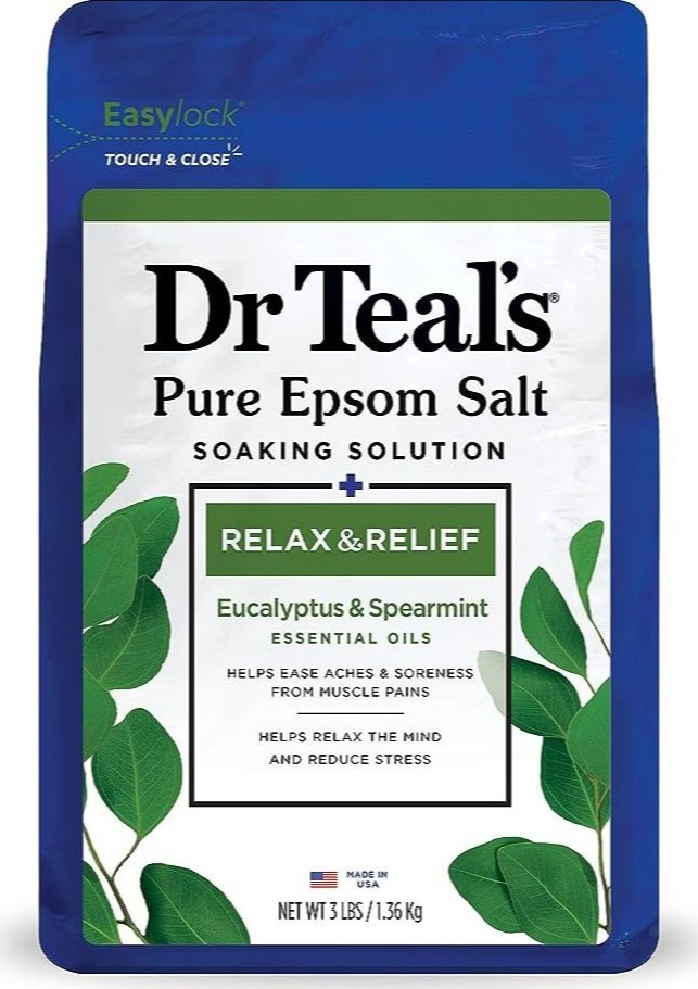 Dr Teal’s Relax & Relief with Eucalyptus & Spearmint Epsom Salts