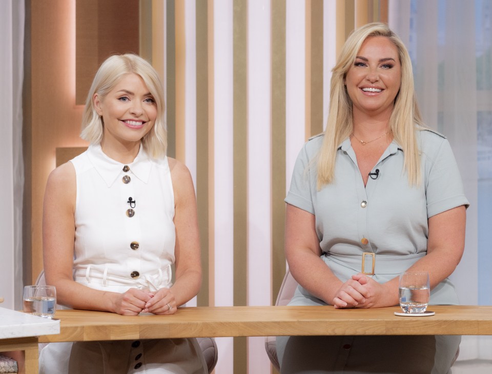 Josie was by Holly Willoughby's side when she delivered her emotional statement