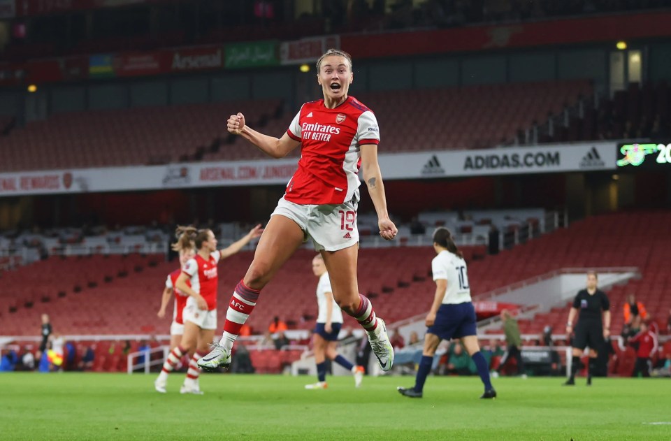 Arsenal's Caitlin Foord briefly worked part-time as an Uber driver