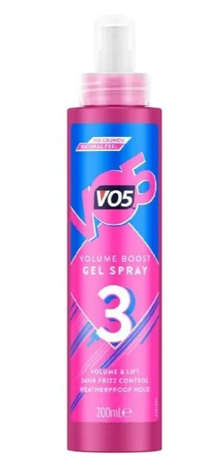 The Vo5 Volume Boost Gel Spray has received five star reviews online