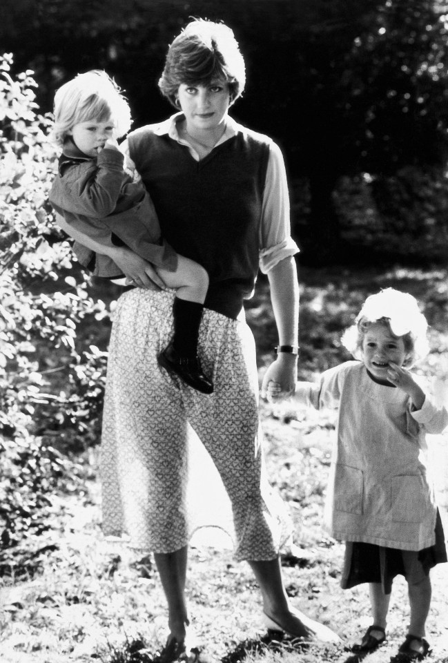 Before she married Charles, Diana had a shoot at the nursery she worked in, and her skirt appeared see-through when the sun shone