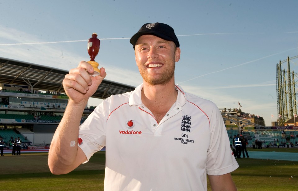 He later went onto inspire England to win the Ashes in 2009 too