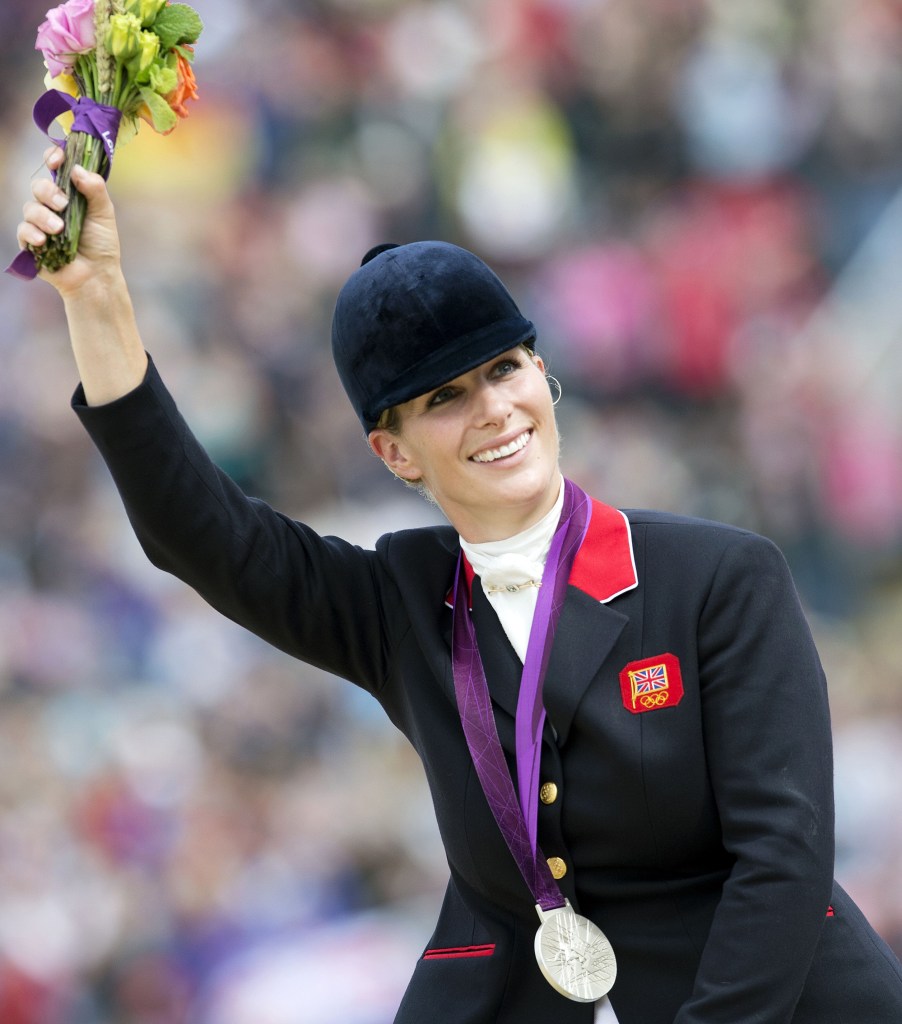 Zara won Olympic silver at the London 2012 games