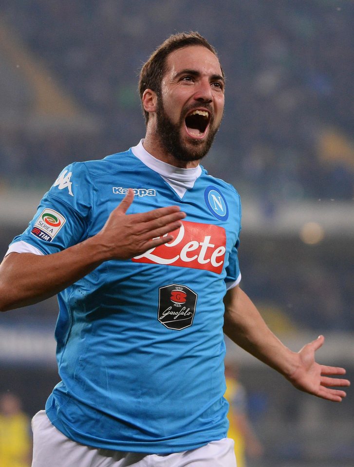 Higuain had the best season of his career after visiting the doctor