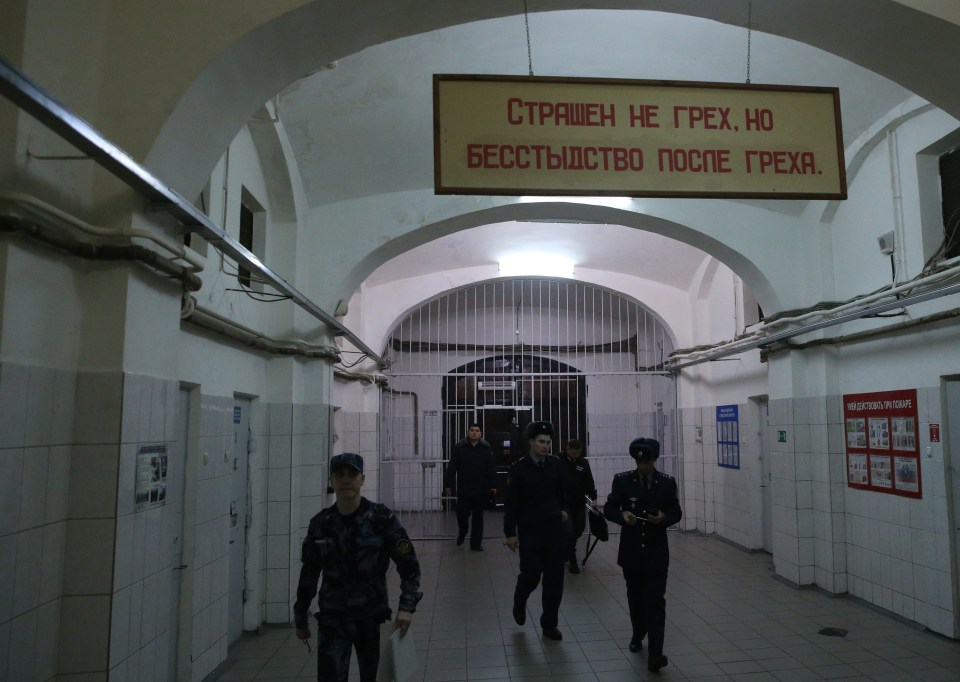 The Butyrka prison in Moscow which has held many political prisoners