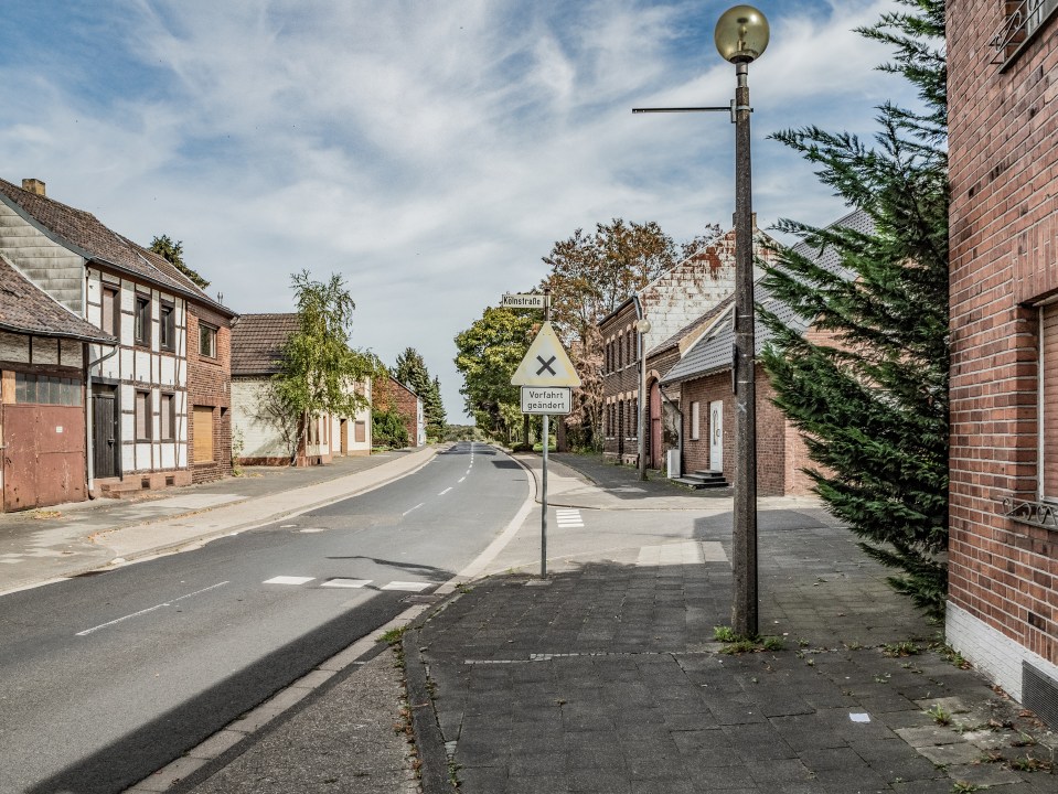 Just 12 people reside in the town ahead of its impending demolition