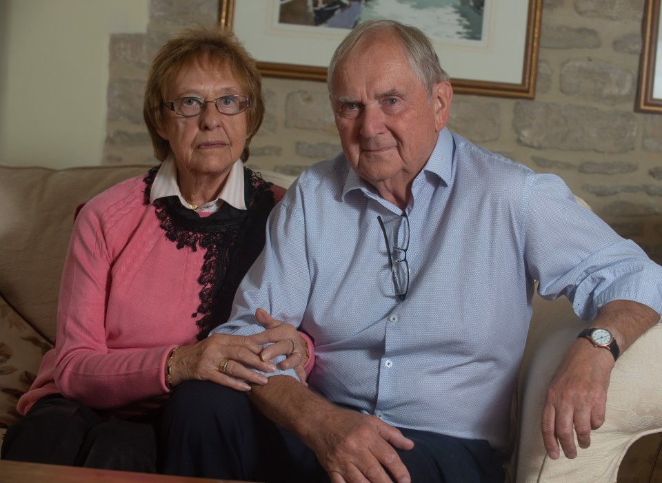 Her father Steve, pictured with wife Patricia, is still tormented by questions about her final moments