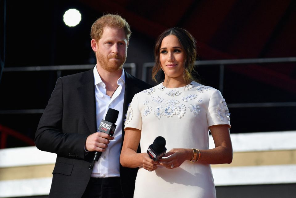 His wife Meghan Markle arrives tomorrow