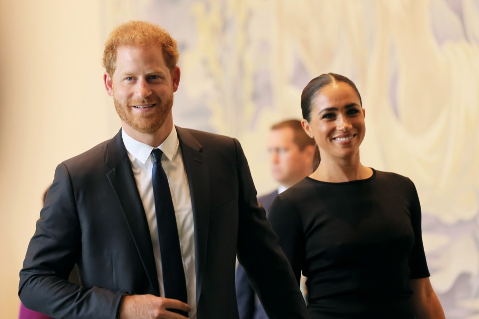 Meghan is due to join him shortly after the games get under way