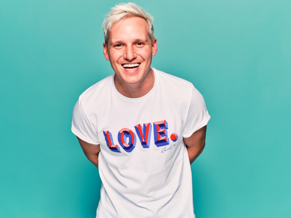 Jamie Laing was stopped by a police officer while riding his moped