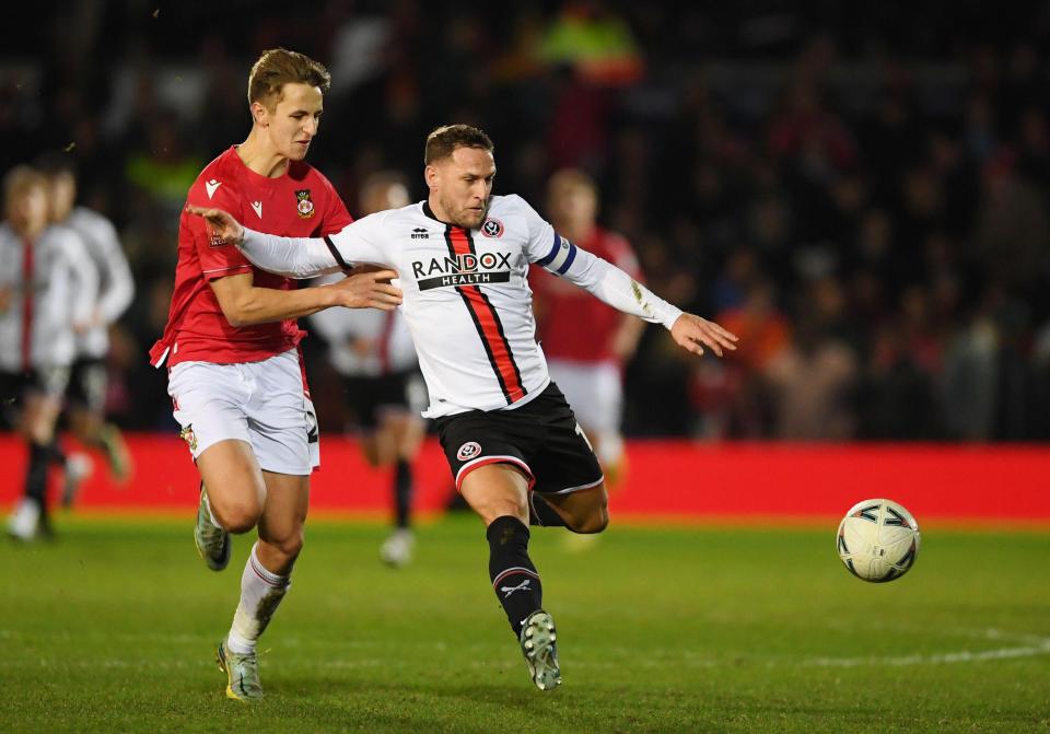 Sheffield United knocked Wrexham out the FA Cup earlier this year