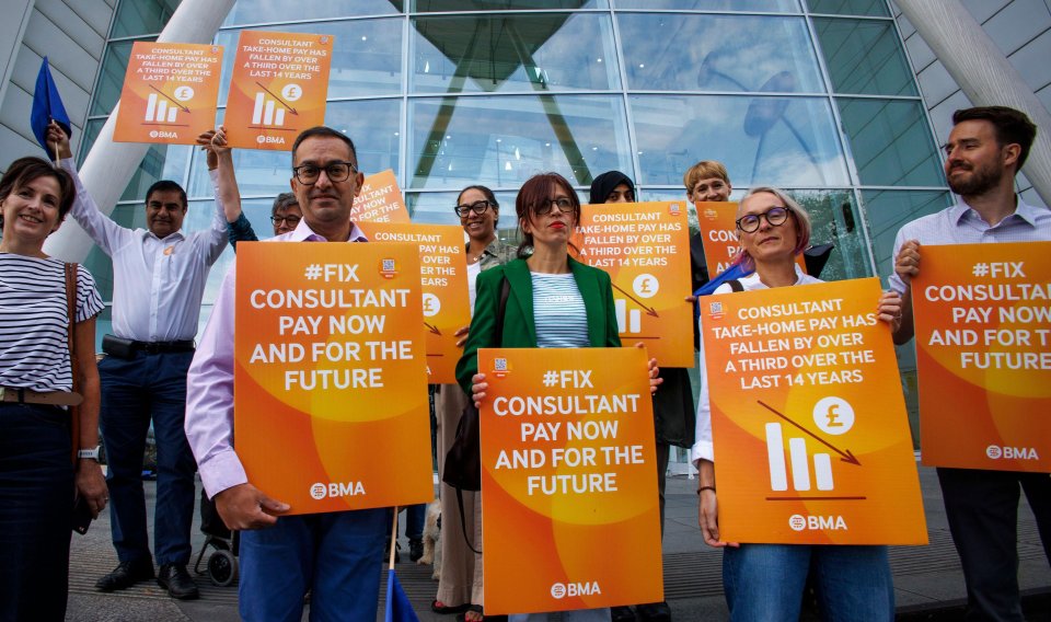 Consultants will strike on Tuesday and Wednesday, with junior doctors joining for the second day