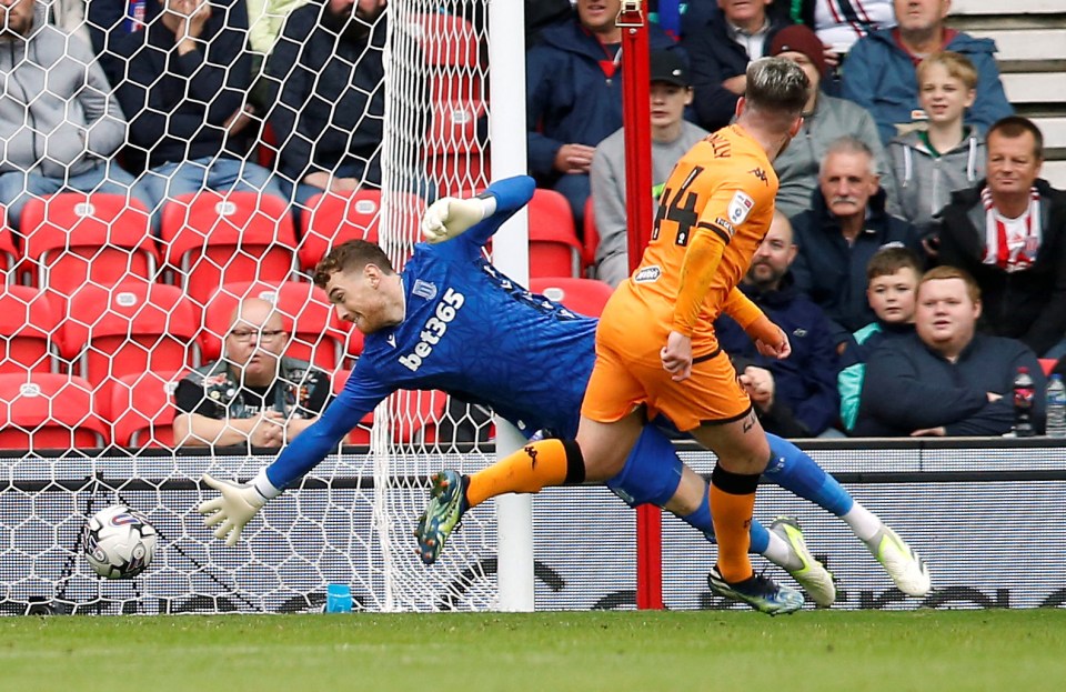 Connolly has scored five goals this season, including this one in the win at Stoke