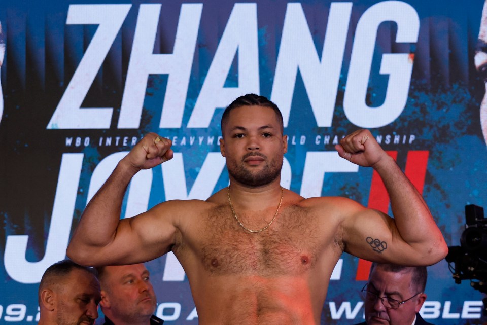 Joe Joyce has revealed how a one-wheeled skateboard has helped him overcome his loss to Zhilei Zhang in April