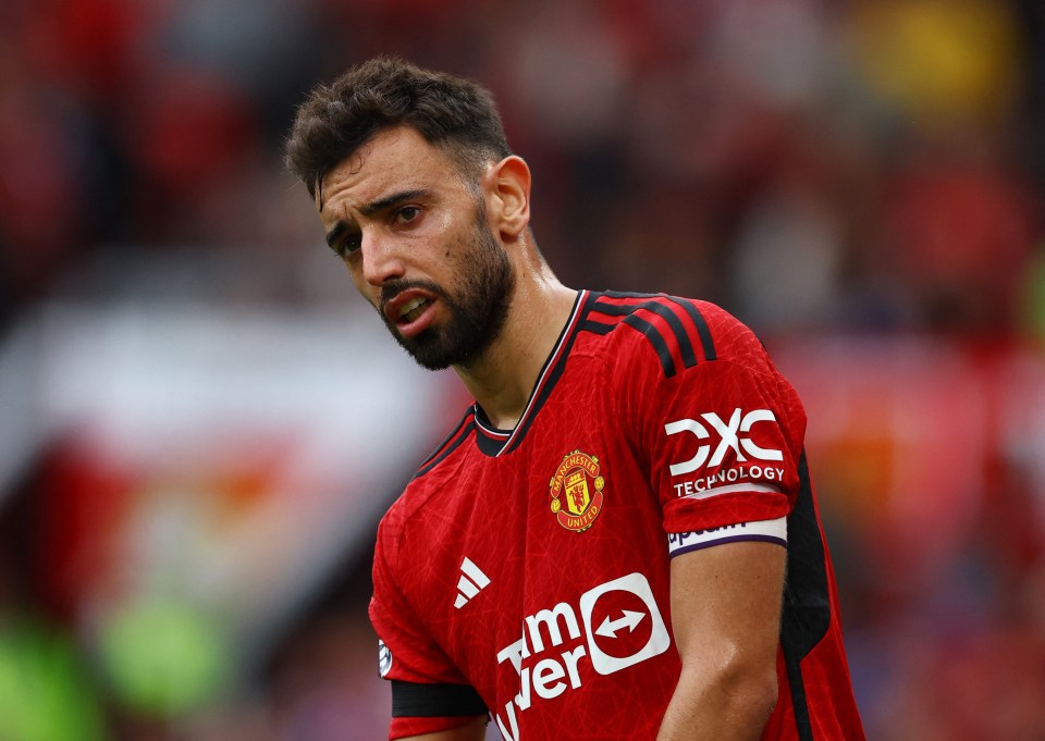 Man Utd fans were left shocked by Bruno Fernandes' new position against Brighton