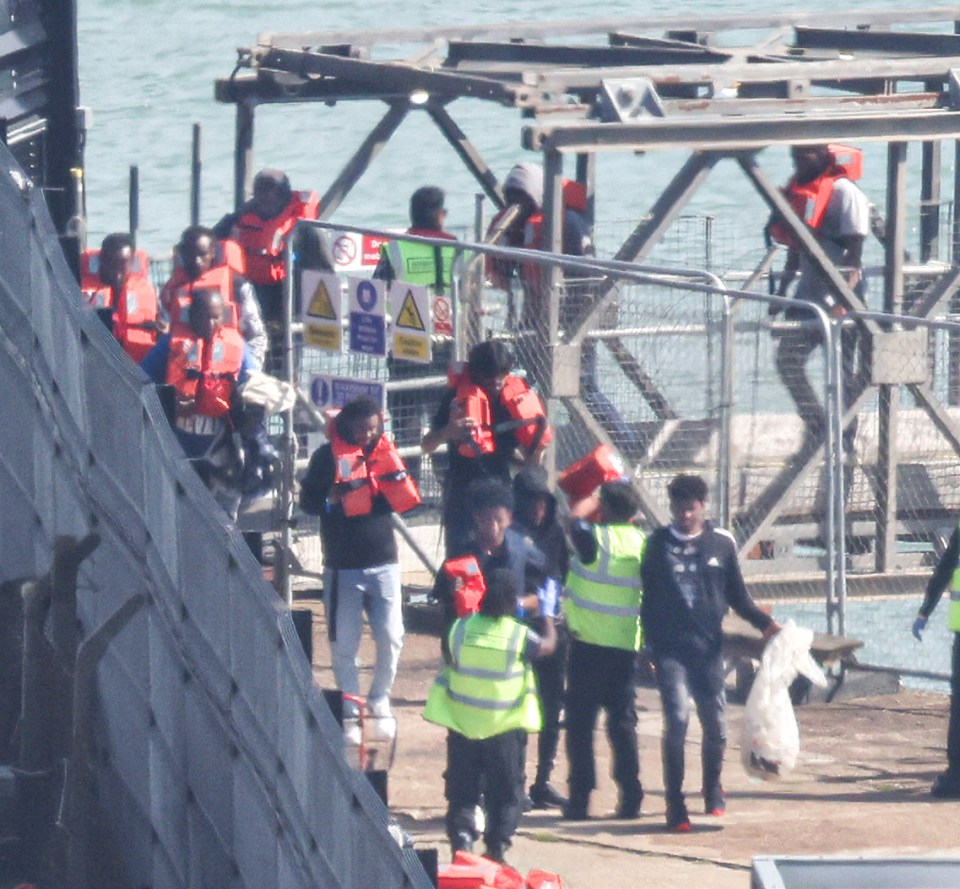 More small-boat migrants arrived at Dover yesterday as 1,000 crossed at the weekend