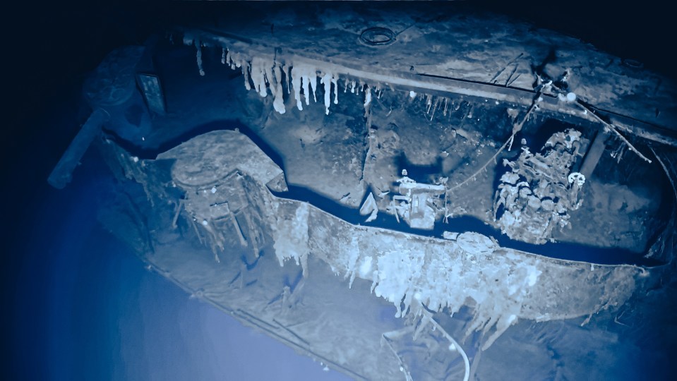 The wreck of the Akagi was found lying 17,000 ft underwater where it was seen by explorers for the first time since 1942