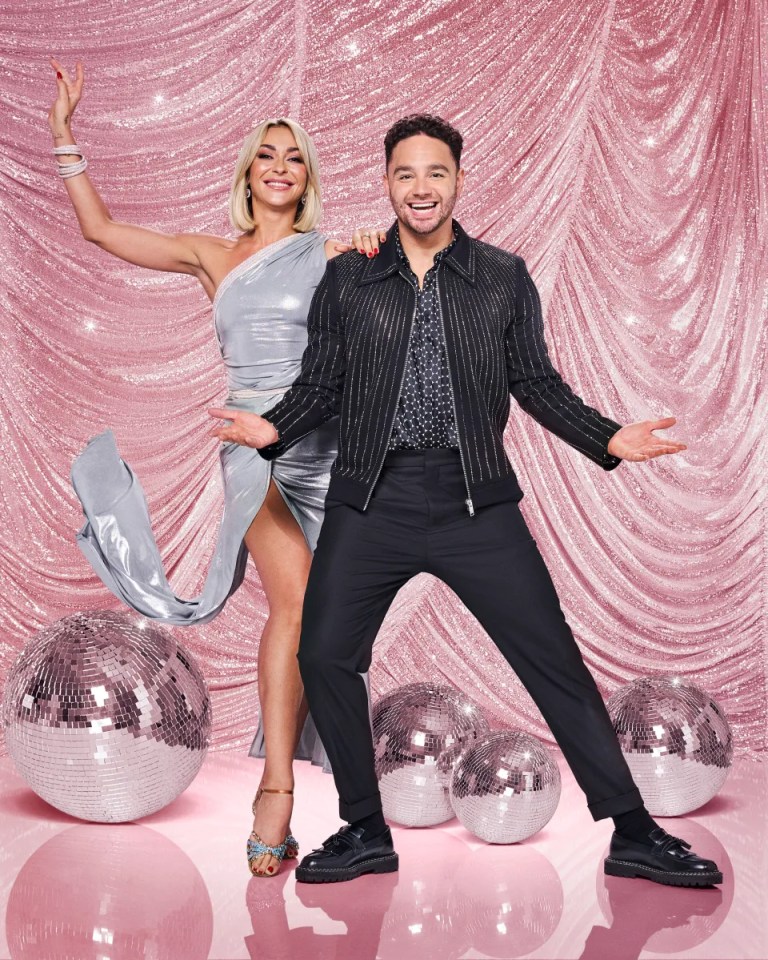 Luba and Adam will dance live for the first time this weekend