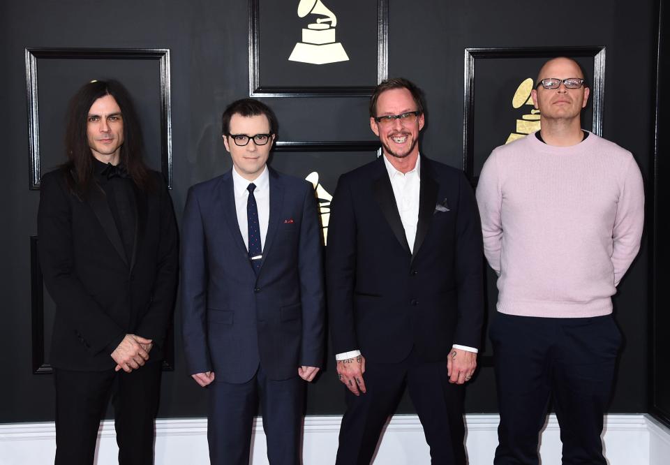 The band at the Grammys in 2017