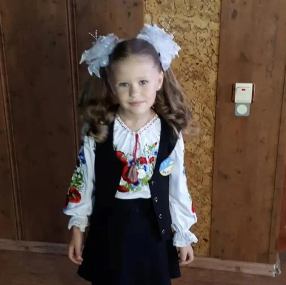 Kateryna Diachenko, 10, was killed in a Russian airstrike in Mariupol