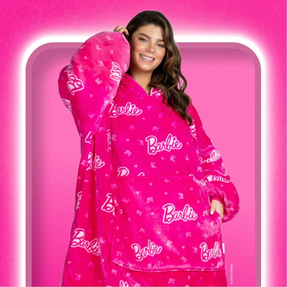 This wearable Barbie blanket is £99 at theoodie.co.uk