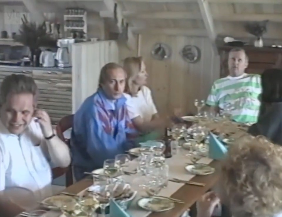 He was enjoying a trip to Finland with mentor Anatoly Sobchak in the early 1990s