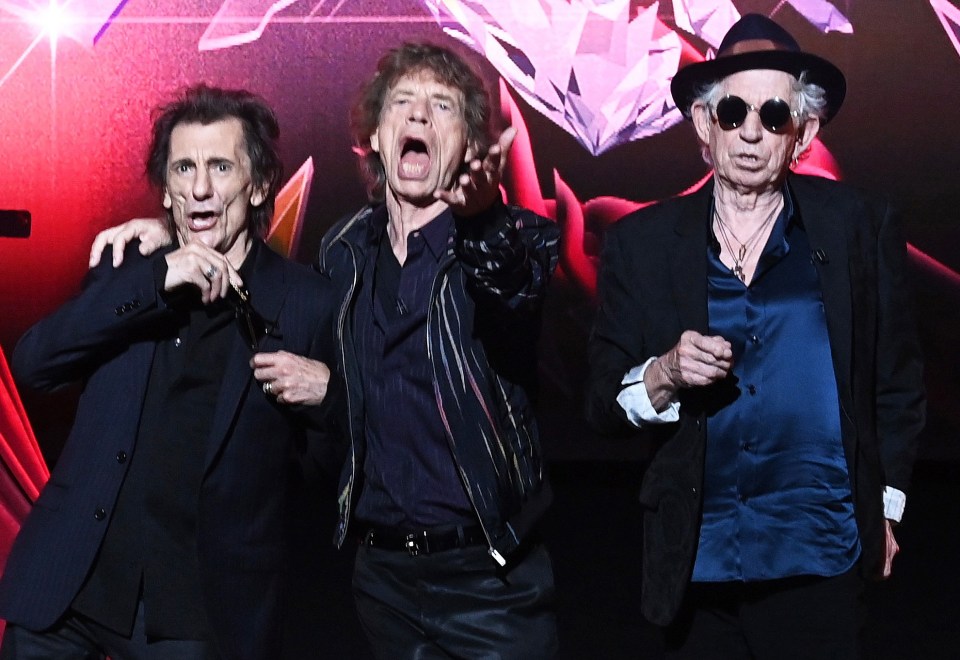 Rock legends Ronnie Wood, Mick Jagger and Keith Richards announce their new record