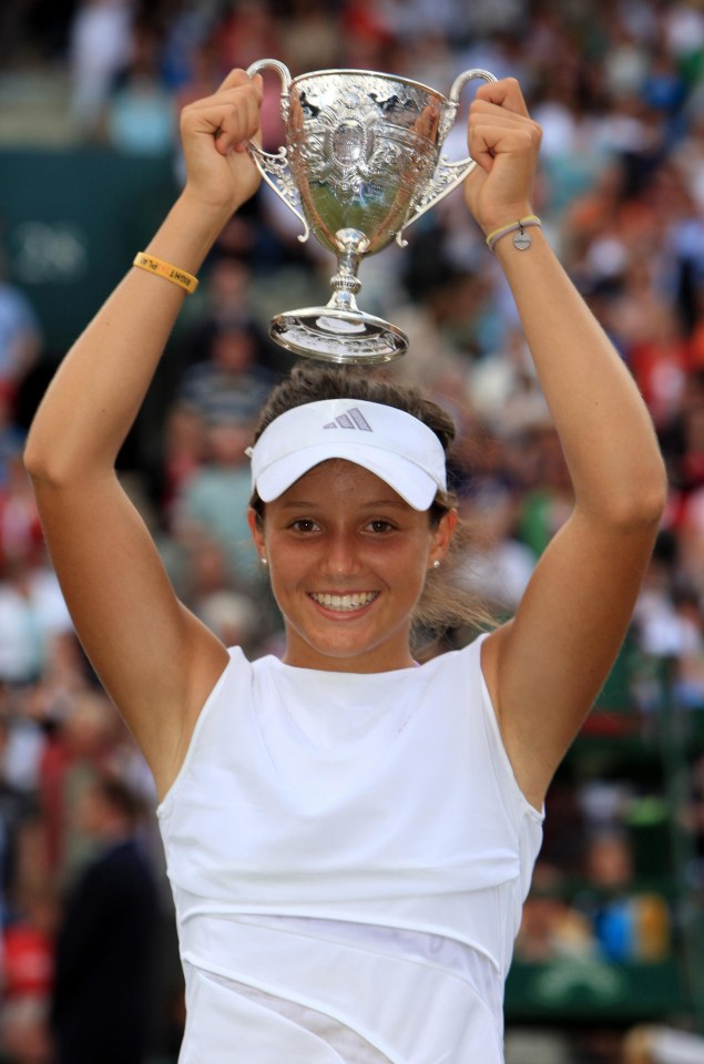 Robson won the Girls' Singles at Wimbledon in 2008 when she was just 14