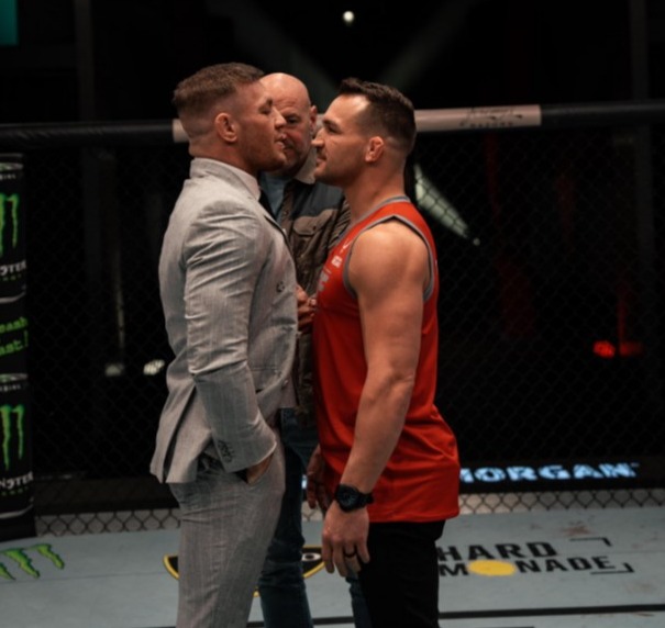 Conor McGregor is set to be welcomed back to the octagon by Michael Chandler