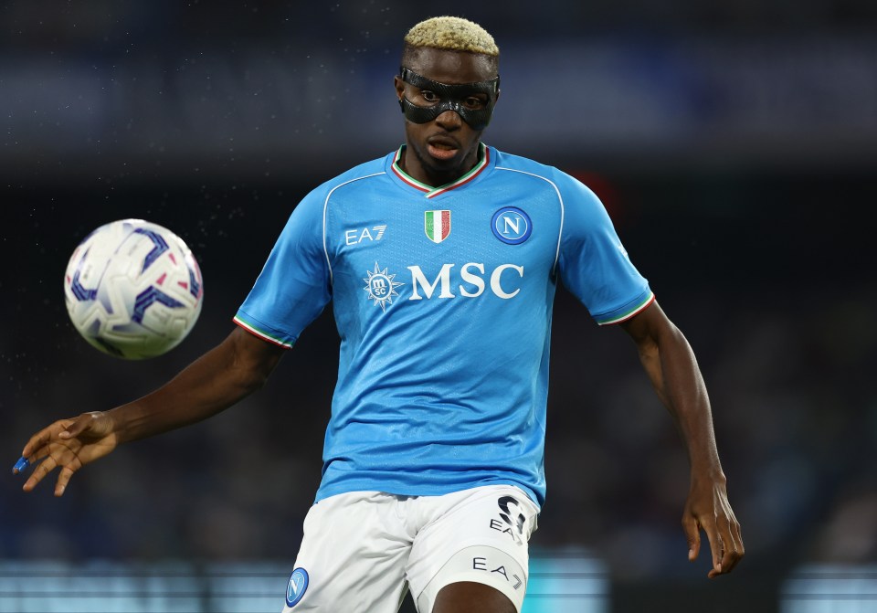 Victor Osimhen was back in action for Napoli on Wednesday after being mocked by the club's official TikTok