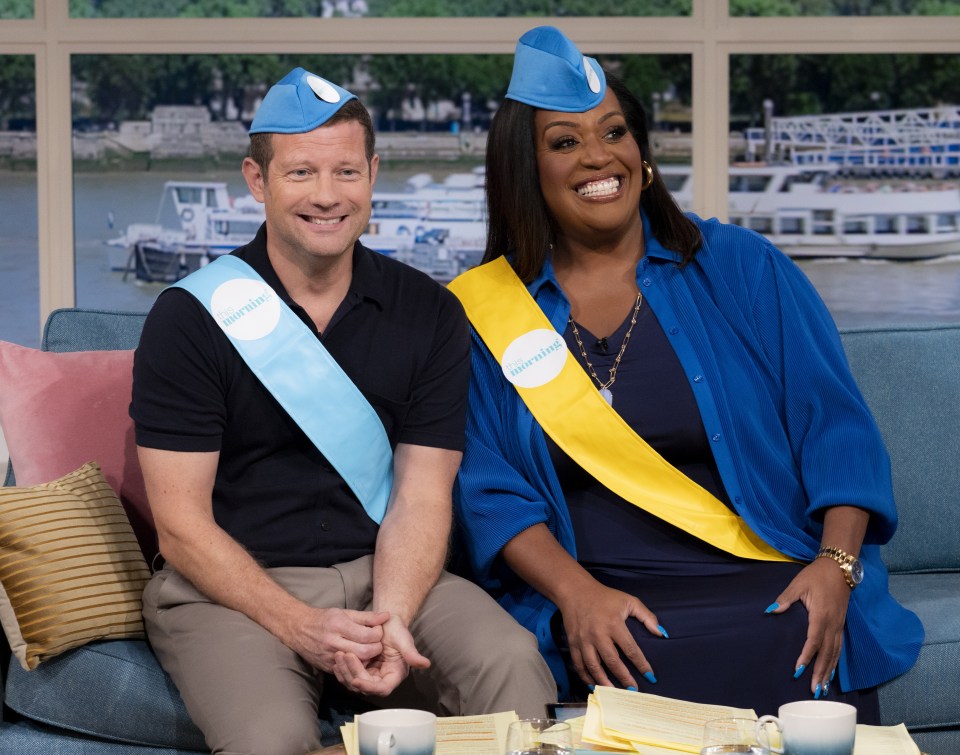 Alison returned to Friday's show with Dermot O'Leary