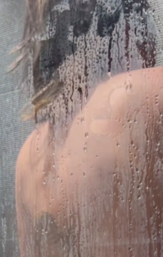 Charlotte Crosby has filmed herself naked in the shower