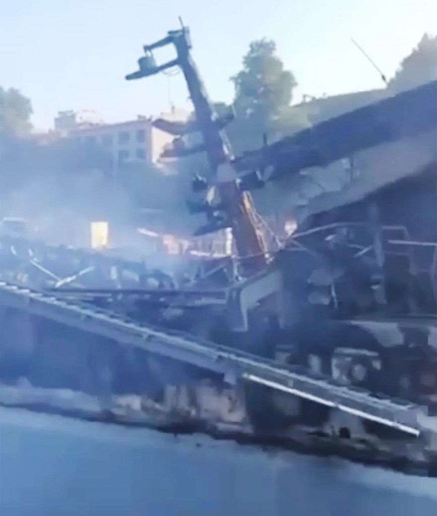 Carnage on Putin’s large landing warship Minsk, following 12 September 2023 Ukrainian missile attack on Sevastopol shipyard