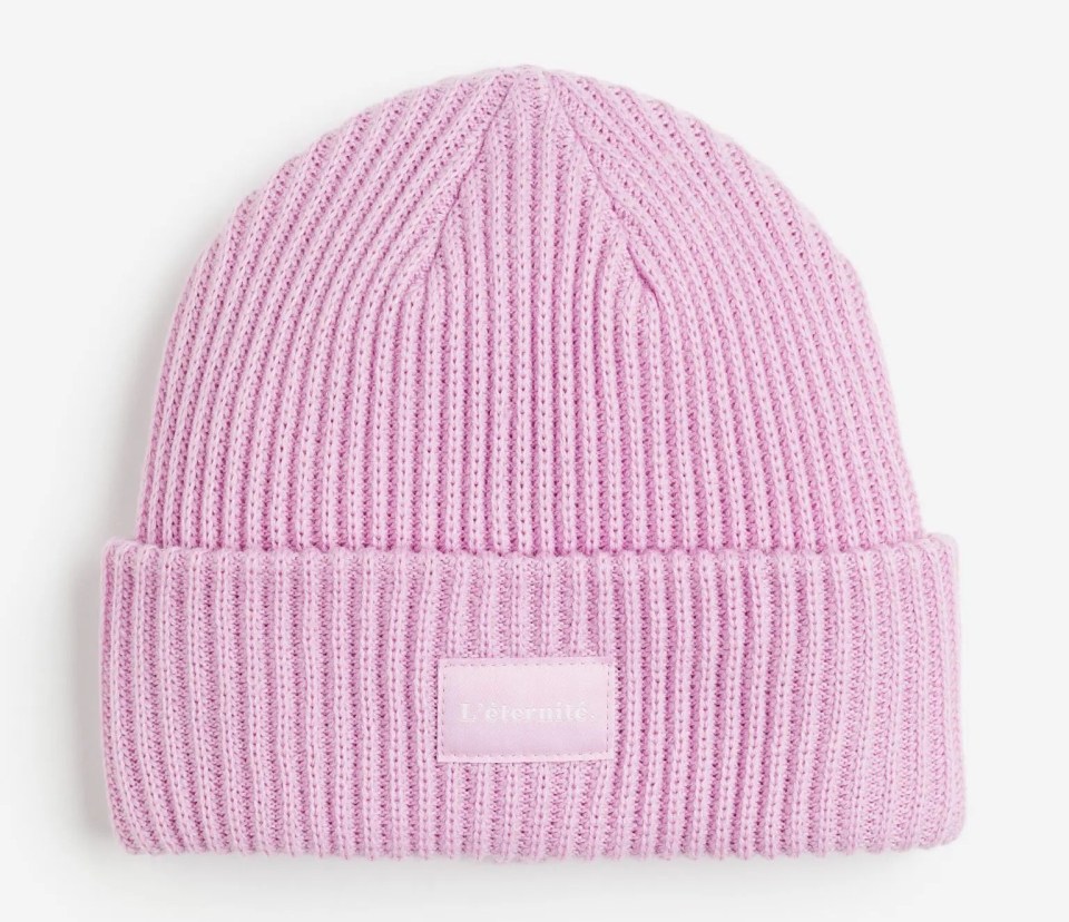 But this knitted hat is just £6.99 at H&M