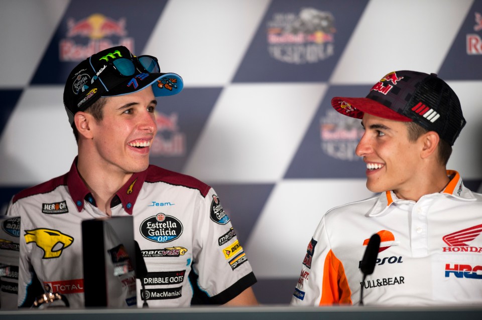 Alex and Marc Marquez have spoken exclusively to The Sun about their sibling rivalry